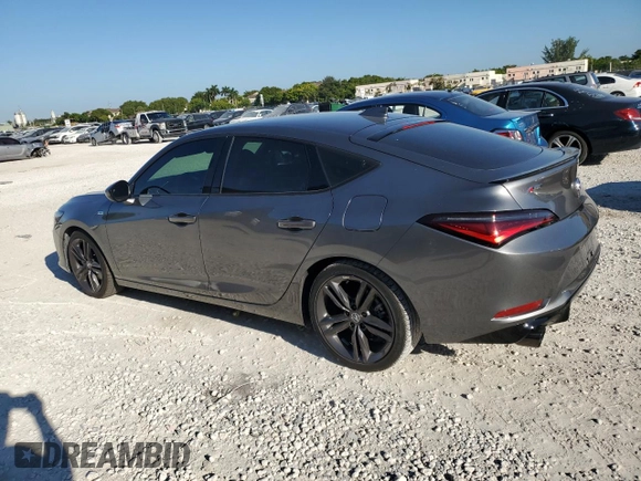 2024 Acura Integra w/A-Spec Package with VIN 19UDE4H39RA013234, listed as a Copart auction lot 74548874 with 6,682 mi miles and Salvage Title. Bid and sale history available at carsss.com. Image 2.