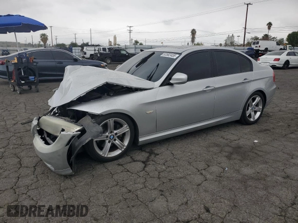 2011 BMW 3 Series 328i with VIN WBAPH5G53BNM84092, listed as a Copart auction lot 53582455 with 153,783 mi miles and Salvage Title. Bid and sale history available at carsss.com. Image 1.