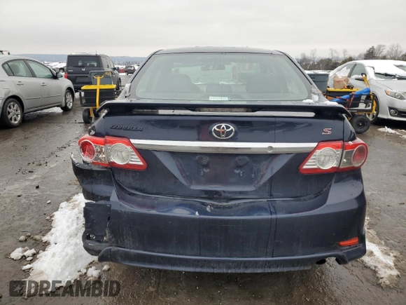 2011 Toyota Corolla L with VIN 2T1BU4EE9BC644226, listed as a Copart auction lot 44941525 with 78,612 mi miles and Salvage Title. Bid and sale history available at carsss.com. Image 6.