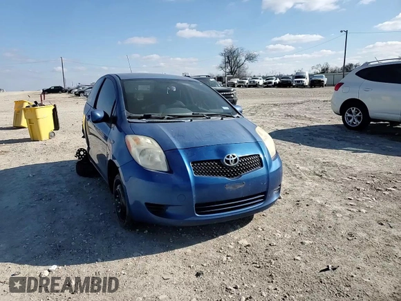 2008 Toyota Yaris with VIN JTDJT923285179759, listed as a Copart auction lot 89194665 with 258,440 mi miles and Salvage Title. Bid and sale history available at carsss.com. Image 11.