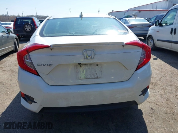 2017 Honda Civic Sedan EX-T with VIN 19XFC1F3XHE207572, listed as a IAAI auction lot 41935389 with 137,878 mi miles. Bid and sale history available at carsss.com. Image 16.