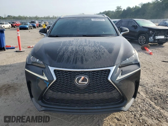 2015 Lexus NX 200t with VIN JTJYARBZXF2001781, listed as a Copart auction lot 55645565 with 104,426 mi miles and Clean title. Bid and sale history available at DreamBid. Image 5.