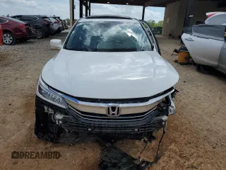 2017 Honda Accord Touring with VIN 1HGCR3F93HA005470, listed as a Copart auction lot 52021605 with Not provided miles and Salvage title. Bid and sale history available at DreamBid. Image 5.