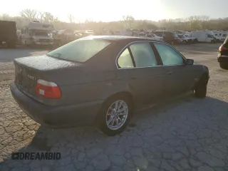 2003 BMW 5 Series 525iA with VIN WBADT43403G027481, listed as a Copart auction lot 79869944 with 0 mi miles and Salvage Title. Bid and sale history available at carsss.com. Image 3.