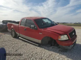 2006 Ford F-150 STX with VIN 1FTRX12W06FA10978, listed as a Copart auction lot 48553435 with 0 mi miles and Salvage Title. Bid and sale history available at carsss.com. Image 4.