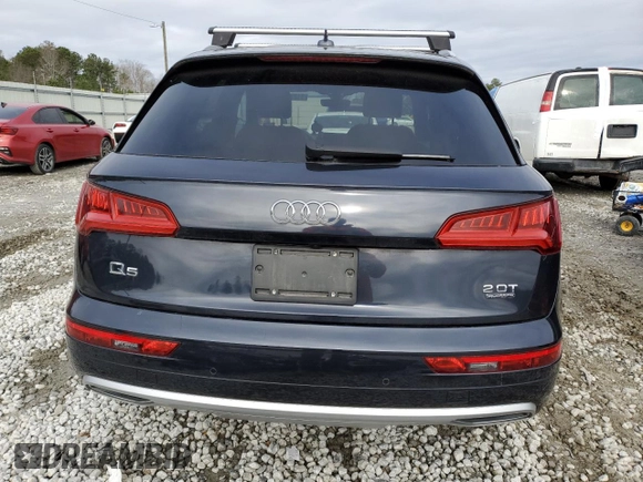 2018 Audi Q5 Premium Plus with VIN WA1BNAFY1J2015796, listed as a Copart auction lot 71824012 with 47,800 mi miles. Bid and sale history available at carsss.com. Image 6.