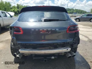 2017 Porsche Macan S with VIN WP1AB2A59HLB15922, listed as a Copart auction lot 57080805 with 49,810 mi miles and Salvage title. Bid and sale history available at DreamBid. Image 6.