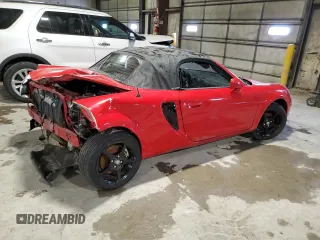 2002 Toyota MR2 z VIN JTDFR320320041854, wystawiony jako Copart lot #82822754 z przebiegiem 129 450 mil mil oraz Szkoda całkowita • Salvage title. Historia ofert i sprzedaży dostępna na DreamBid. Obrazek 3.