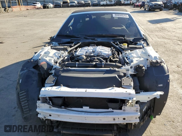 2014 Jaguar F-Type V6 with VIN SAJWA6E70E8K08728, listed as a Copart auction lot 80896044 with Not Provided miles and Salvage Title. Bid and sale history available at DreamBid. Image 5.
