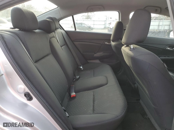 2015 Honda Civic Sedan LX with VIN 19XFB2F58FE111642, listed as a Copart auction lot 49540255 with 94,484 mi miles and Salvage Title. Bid and sale history available at carsss.com. Image 10.