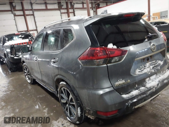 2019 Nissan Rogue SL with VIN 5N1AT2MT1KC775867, listed as a IAAI auction lot 41154065 with 127,465 mi miles and . Bid and sale history available at DreamBid. Image 3.