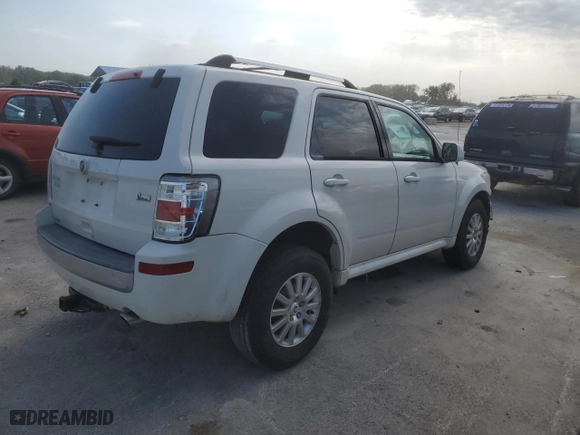 2010 Mercury Mariner Premier with VIN 4M2CN8HG5AKJ23663, listed as a Copart auction lot 70490444 with 154,328 mi miles and Salvage Title. Bid and sale history available at carsss.com. Image 3.