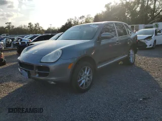 2006 Porsche Cayenne S with VIN WP1AB29P46LA65420, listed as a Copart auction lot 45594265 with 124,676 mi miles and Clean Title. Bid and sale history available at carsss.com. Image 1.