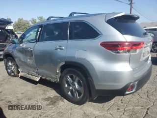 2017 Toyota Highlander Limited with VIN 5TDDZRFH4HS373365, listed as a Copart auction lot 61875495 with 90,465 mi miles and Salvage title. Bid and sale history available at DreamBid. Image 2.