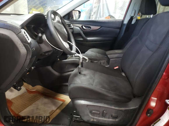 2016 Nissan Rogue SV with VIN KNMAT2MV6GP689816, listed as a Copart auction lot 42986025 with 49,300 mi miles and Salvage Title. Bid and sale history available at carsss.com. Image 7.