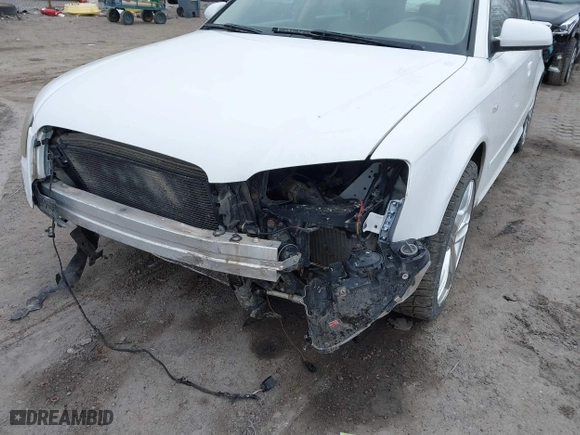 2008 Audi A4 2.0T with VIN WAUDF78E58A046158, listed as a IAAI auction lot 41510500 with 103,664 mi miles. Bid and sale history available at carsss.com. Image 6.