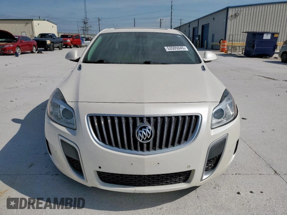 2012 Buick Regal GS with VIN 2G4GV5GV1C9104839, listed as a Copart auction lot 53505045 with 109,375 mi miles and Clean Title. Bid and sale history available at carsss.com. Image 5.