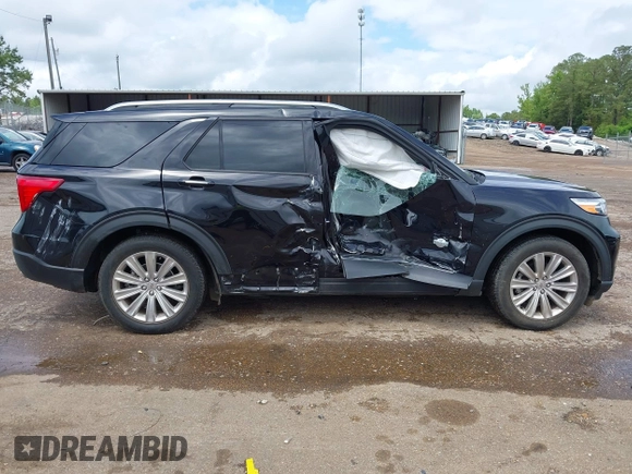 2021 Ford Explorer King Ranch z VIN 1FM5K7LC9MGC20146, wystawiony jako IAAI lot #42121400 z przebiegiem 20 931 mil mil oraz . Historia ofert i sprzedaży dostępna na DreamBid. Obrazek 14.