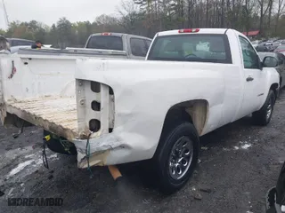 2012 Chevrolet Silverado 1500 Work Truck with VIN 1GCNCPEX9CZ121265, listed as a IAAI auction lot 41850654 with 251,156 mi miles. Bid and sale history available at carsss.com. Image 4.