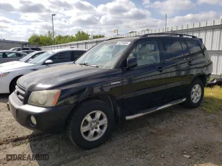 2002 Toyota Highlander with VIN JTEGF21A520050357, listed as a Copart auction lot 53374685 with 167,181 mi miles and Salvage Title. Bid and sale history available at carsss.com. Image 1.