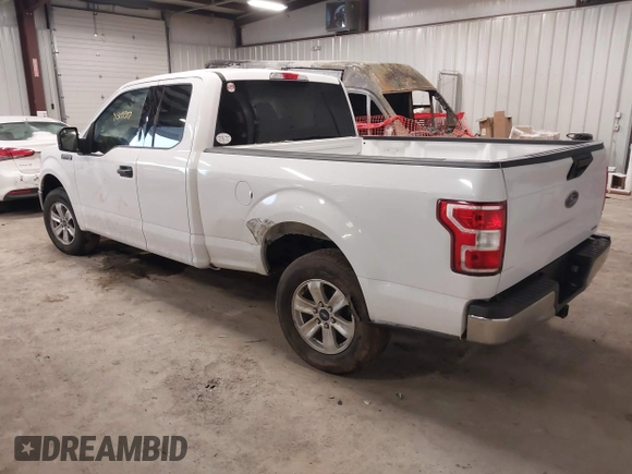 2018 Ford F-150 XL with VIN 1FTEX1CP1JKG01102, listed as a IAAI auction lot 41304387 with 72,529 mi miles and . Bid and sale history available at DreamBid. Image 3.