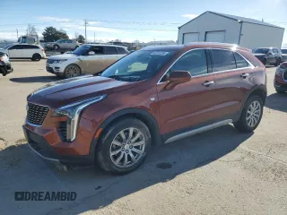 2019 Cadillac XT4 FWD Premium Luxury with VIN 1GYFZCR44KF110874, listed as a Copart auction lot 49731235 with 46,338 mi miles and Salvage Title. Bid and sale history available at carsss.com. Image 1.