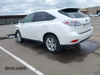 2011 Lexus RX 450h with VIN JTJBC1BA5B2034385, listed as a IAAI auction lot 41778317 with 151,894 mi miles and . Bid and sale history available at DreamBid. Image 3.