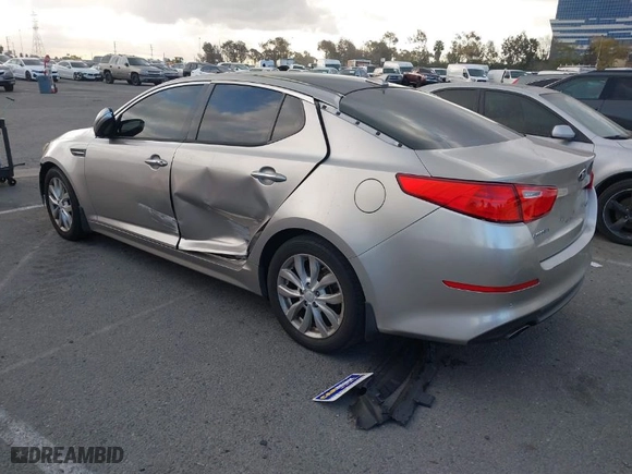 2014 Kia Optima EX with VIN 5XXGN4A76EG289586, listed as a IAAI auction lot 41536459 with 65,739 mi miles. Bid and sale history available at carsss.com. Image 3.