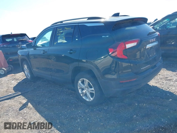 2022 GMC Terrain SLE with VIN 3GKALTEV4NL104801, listed as a IAAI auction lot 41878014 with 42,363 mi miles and . Bid and sale history available at DreamBid. Image 3.
