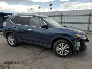 2015 Nissan Rogue SV z VIN KNMAT2MV5FP587180, wystawiony jako Copart lot #60334455 z przebiegiem 64 267 mil mil oraz Szkoda całkowita • Salvage title. Historia ofert i sprzedaży dostępna na DreamBid. Obrazek 4.