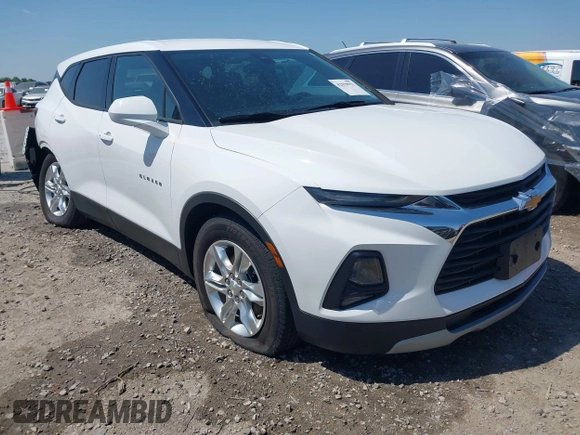 2021 Chevrolet Blazer LT with VIN 3GNKBHR41MS570635, listed as a IAAI auction lot 42059952 with 51,917 mi miles and . Bid and sale history available at DreamBid. Image 1.