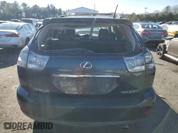 2008 Lexus RX 350 with VIN 2T2HK31U98C076376, listed as a Copart auction lot 82084774 with 214,899 mi miles and Salvage Title. Bid and sale history available at DreamBid. Image 6.