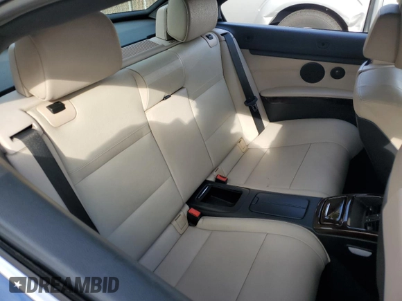 2011 BMW 3 Series 335i with VIN WBADX7C57BE261271, listed as a Copart auction lot 46655445 with 98,328 mi miles and Salvage Title. Bid and sale history available at carsss.com. Image 10.