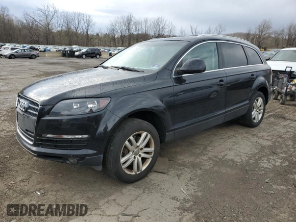 2009 Audi Q7 with VIN WA1AY74L79D017565, listed as a Copart auction lot 53147305 with 158,857 mi miles and Salvage Title. Bid and sale history available at carsss.com. Image 1.