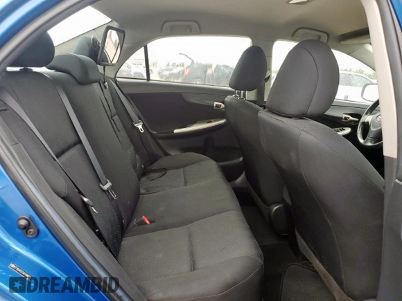 2010 Toyota Corolla with VIN 2T1BU4EE5AC498504, listed as a Copart auction lot 57043515 with 128,651 mi miles and Salvage title. Bid and sale history available at DreamBid. Image 10.