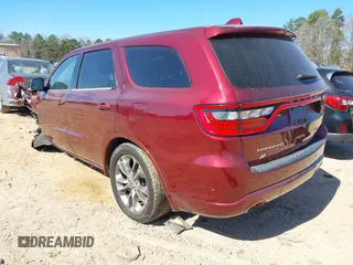 2019 Dodge Durango GT z VIN 1C4RDJDG2KC625283, wystawiony jako IAAI lot #41702986 z przebiegiem 191 708 mil mil oraz . Historia ofert i sprzedaży dostępna na DreamBid. Obrazek 3.