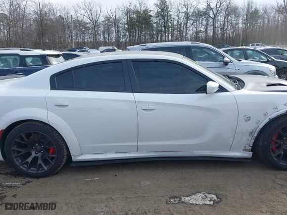 2021 Dodge Charger SRT Hellcat Widebody with VIN 2C3CDXL92MH585934, listed as a IAAI auction lot 41387883 with 20,873 mi miles. Bid and sale history available at carsss.com. Image 13.