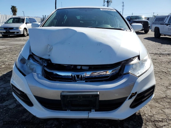 2014 Honda Insight with VIN JHMZE2H39ES002102, listed as a Copart auction lot 48254395 with 54,549 mi miles and Salvage Title. Bid and sale history available at carsss.com. Image 5.