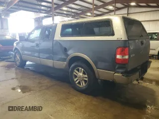 2005 Ford F-150 XLT with VIN 1FTPX125X5NB81756, listed as a Copart auction lot 57835215 with 208,233 mi miles and Salvage title. Bid and sale history available at DreamBid. Image 2.