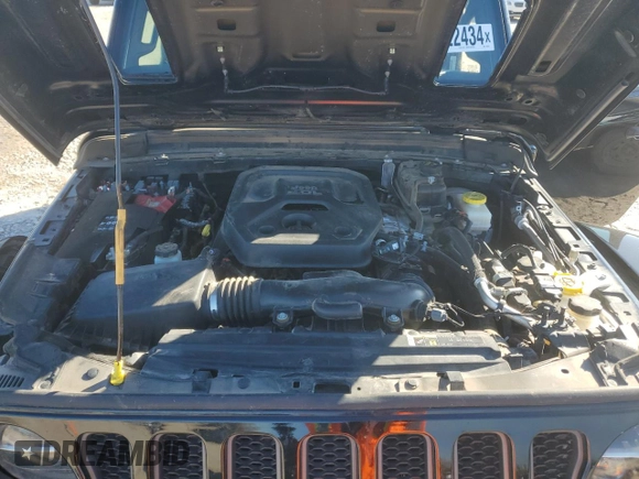 2020 Jeep Wrangler Unlimited Recon with VIN 1C4HJXFN0LW263201, listed as a Copart auction lot 85422434 with 73,405 mi miles and Salvage title. Bid and sale history available at DreamBid. Image 12.