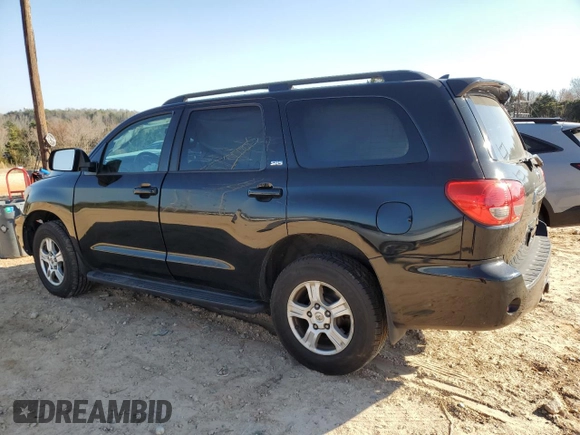 2011 Toyota Sequoia SR5 with VIN 5TDBY5G11BS045249, listed as a Copart auction lot 46788115 with 248,709 mi miles and Salvage Title. Bid and sale history available at carsss.com. Image 2.