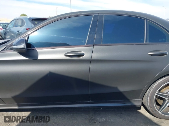 2016 Mercedes-Benz C 450 AMG with VIN 55SWF6EBXGU141867, listed as a IAAI auction lot 41596461 with 126,565 mi miles and . Bid and sale history available at carsss.com. Image 14.