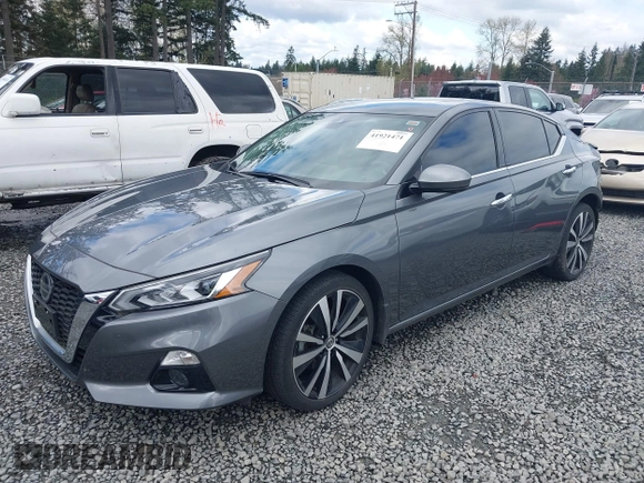 2019 Nissan Altima 2.5 Platinum with VIN 1N4BL4FW5KC194471, listed as a IAAI auction lot 41921471 with 28,313 mi miles. Bid and sale history available at carsss.com. Image 18.