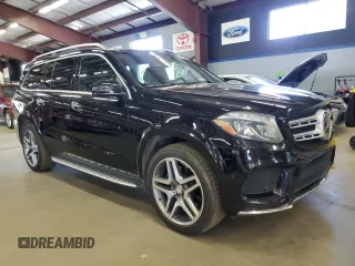 2017 Mercedes-Benz GLS 550 with VIN 4JGDF7DE2HA781443, listed as a Copart auction lot 65413945 with 170,810 mi miles and Clean title. Bid and sale history available at DreamBid. Image 4.