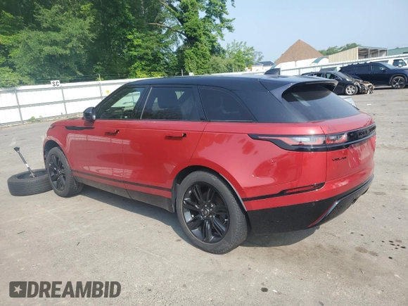 2020 Land Rover Range Rover Velar R-Dynamic S with VIN SALYK2EX3LA242139, listed as a Copart auction lot 58975095 with Not provided miles and Salvage title. Bid and sale history available at DreamBid. Image 2.