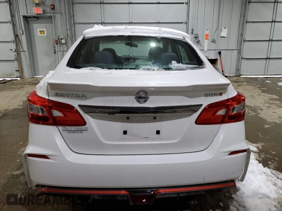 2017 Nissan Sentra Nismo с VIN 3N1CB7AP0HY290370, выставлен на аукционе Copart как лот 84062434 с пробегом 88 378 миль миль и Списание • Salvage title. История ставок и продаж доступна на DreamBid. Изображение 6.
