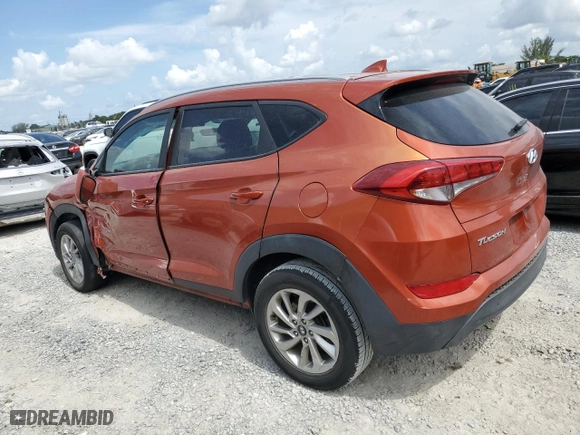2018 Hyundai Tucson SEL with VIN KM8J33A4XJU611691, listed as a Copart auction lot 66301454 with 45,920 mi miles and Non Repairable. Bid and sale history available at carsss.com. Image 2.