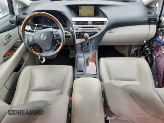 2010 Lexus RX 350 with VIN JTJZK1BA2A2407124, listed as a Copart auction lot 58036855 with 86,584 mi miles and Salvage title. Bid and sale history available at DreamBid. Image 8.