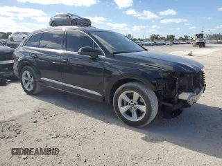 2021 Audi Q7 Premium with VIN WA1AJAF7XMD025802, listed as a Copart auction lot 87802515 with 125,460 mi miles and Non Repairable. Bid and sale history available at carsss.com. Image 4.