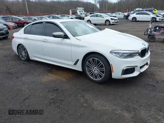 2018 BMW 5 Series M550i xDrive with VIN WBAJB9C56JB035929, listed as a IAAI auction lot 41732048 with 87,896 mi miles and . Bid and sale history available at DreamBid. Image 1.